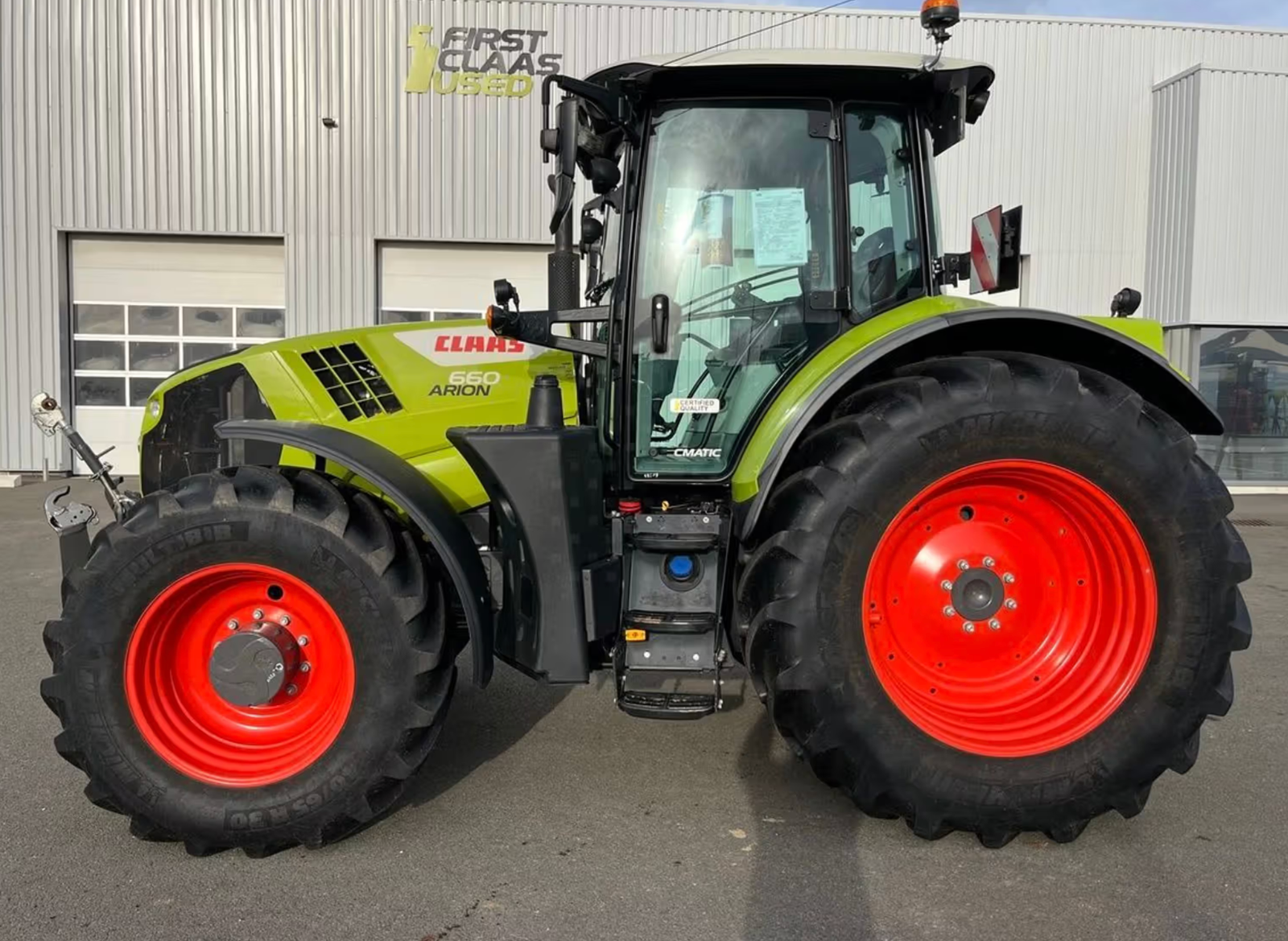 Claas Arion 660 tractor