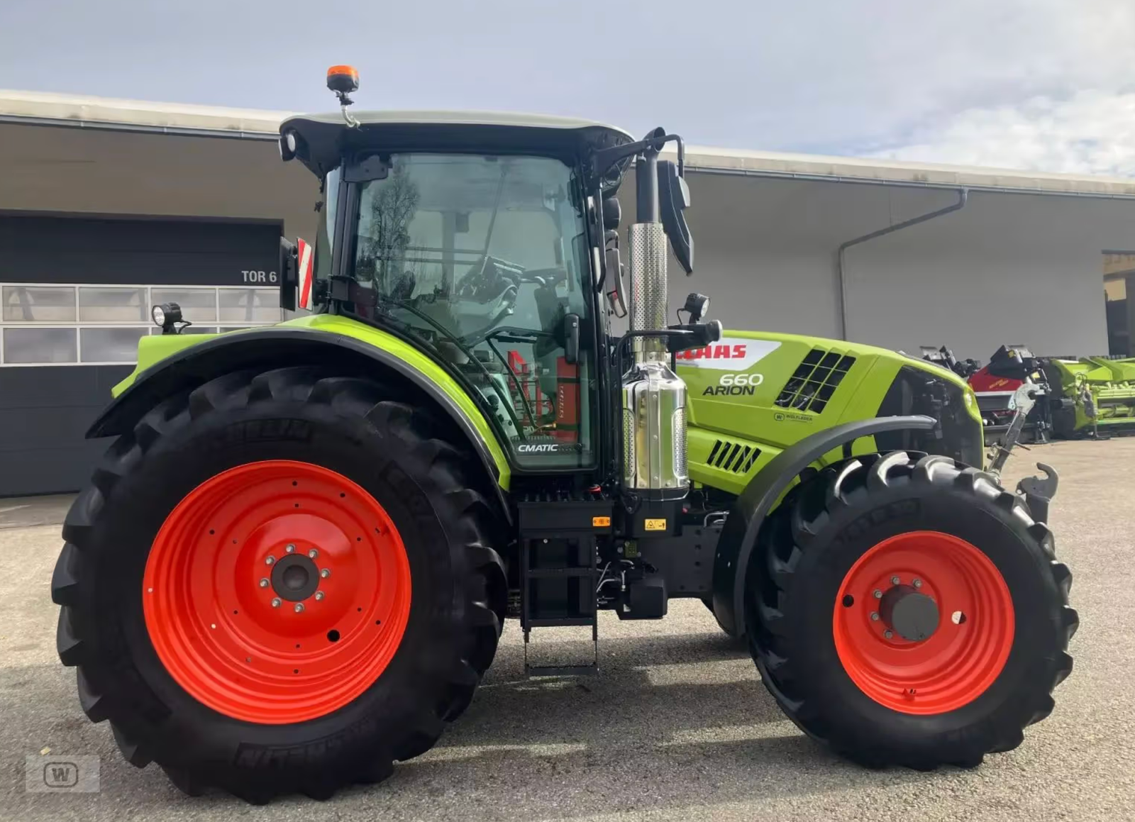Claas Arion 630 CMATIC CEBIS tractor