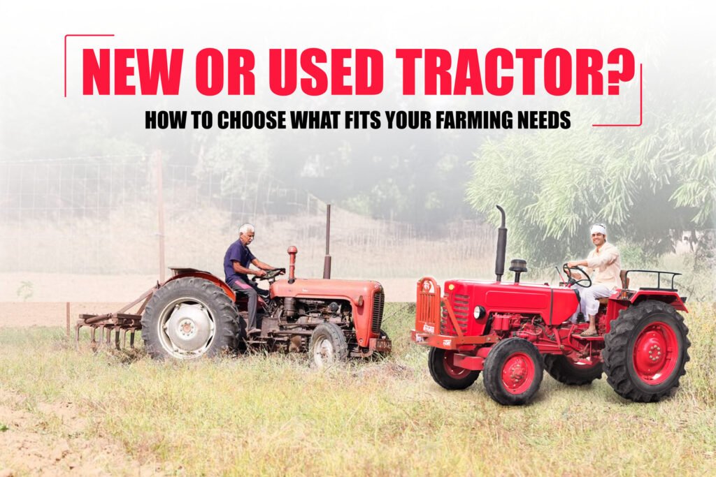 new vs used tractors